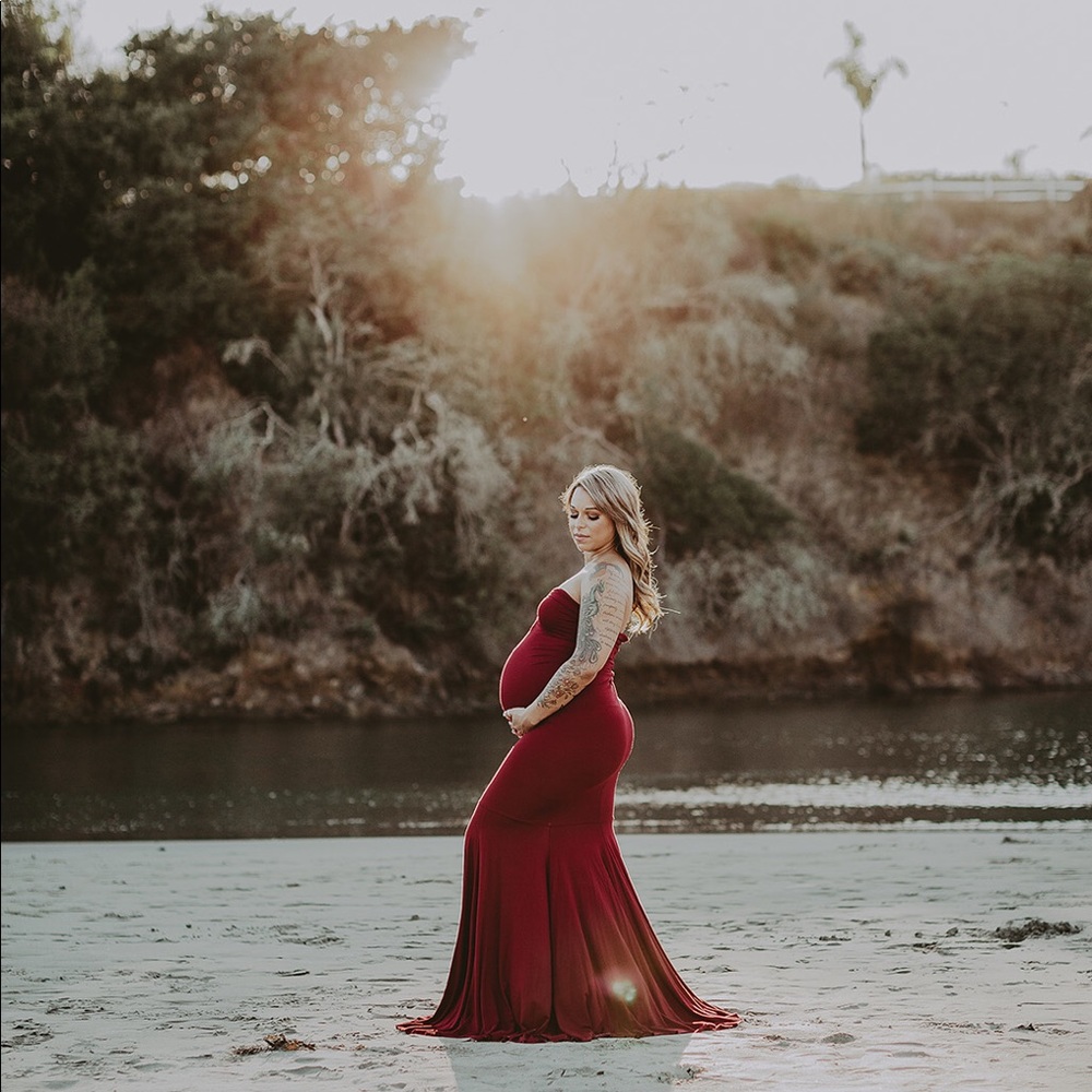 Maternity Photoshoot Dress